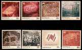 1984 Australia Aboriginal Rock Paintings Stamps Sc#932-939 Bicentenary Possum - Grabados