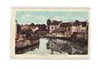 72 CONNERRE Vue Générale, Vieux Pont, Colorisée, Ed Guilbert 9, 192? - Connerre