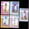 Phares,lighthouses From Romania 2010 ** Mint MNH Full Set 5 Stamps.Extra Price Face Vallue!! - Nuevos