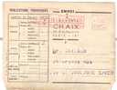 Tarif, 1949  - EMA Havas - Etiquette   Colis (F019) - Postal Rates