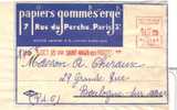 Tarif 1949, Saint Maur Fossés - EMA Satas - Etiquette Colis  (F026) - Tarifs Postaux