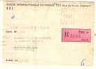 Tarif 1955,  - EMA  Havas De Remplacement  - Etiquette Colis  (F032) - Tarifas Postales