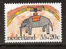 Netherlands Nederland Niederlande Pays Bas 1105 MNH; Olifant, Elephant, Elefante 1976 MUCH MORE ELEPHANTS LOOK !! - Elefantes