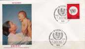 20 Jahre Weltkinderhilfswerk UNICEF Bund 527 **/o Und 2 FDC 3€ - Muttertag