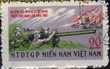 Gründung Befreiungsfront Vietcong Flagge Vietnam 19/22 O 30€ - Unabhängigkeit USA
