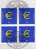 MILANOPHIL´2002 Italien Bund 2234 VB SST 5€ Offizieller Messebrief MBrf.1/02 Einführung Des EURO-Geld € - Monnaies