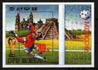 North Korea Stamp S/s 1986 Mexico World Cup Soccer Sport Relic Sc#2533 - 1986 – Mexique