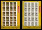 1998 Ancient Chinese Painting Stamps Sheets- KKuei Ghost Folk Tale Donkey Wine - Anes