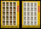 1998 Ancient Chinese Painting Stamps Sheets- KKuei Ghost Folk Tale Donkey Wine - Asini