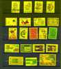 BELGIQUE * 1979- 1980 20 TIMBRES OBLITERES DIFFERENTS - Sammlungen