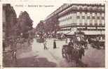 PARIS BOULEVARD DES CAPUCINS  ET SES CALECHES REF 18092 - Distrito: 02