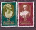 ⭐ Liechtenstein - YT N° 682 Et 683 ** - Neuf Sans Charnière - 1980 ⭐ - Unused Stamps