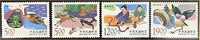 1998 Chinese Fables Stamps Turtle Frog Snake Shell Clam Fox Idiom Well Tiger Snipe Bird - Tortues