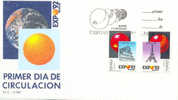 Espagne 1989 FDC (2) " Exposition Universelle, à Séville " Yvert 2606/9 Flamme - 1992 – Sevilla (España)