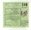 - TIMBRE COLIS POSTAL SUR DOCUMENT DE 1958 - Other & Unclassified