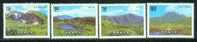 1988 Yangmingshan National Park Stamps Geology Volcanic Hot Spring Taiwan Scenery - Thermalisme