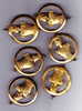 6 Insignes Engineer Badges Génie / French Army - Other & Unclassified