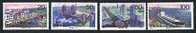 China 1996-17 Tangshan Earthquake Stamps Ship Crane Harbor Farm Port Factory - Accidents & Road Safety
