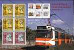 Hong Kong 1997 Classics Stamps S/s - 100 Years Transport Train Bus Ship QEII - Tramways