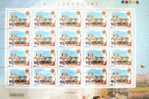 Taiwan 2003 25th Veterans Day Stamps Sheets Hospital Pavilion Medicine Highway Rock - Blocs-feuillets