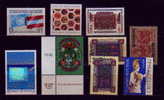 Österreich 9 Postfrische Sondermarken  "Tag Der Briefmarke" - Blocks & Sheetlets & Panes