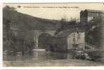 Carte Postale Ancienne Treignac - Les Carderies Et Le Pont Finot Sur La Vézère - Industrie - Treignac