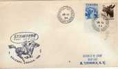 Carta, Exhibition, CALGARY , 1954, ( Canadá), Cover, Letter - Briefe U. Dokumente