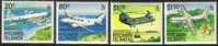 Pitcairn Islands - 1989 Aircraft Set MNH** - Islas De Pitcairn