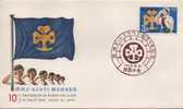 RYU-KYU 116 FDc Premier Jour Girl Scout Pfadfinder Pathfinder Scoutisme - Lettres & Documents