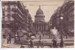 75 PARIS   Le Panthéon Et Rue Soufflot - Panthéon