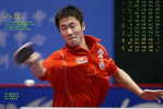 World Famous Table Tennis Pingpong Player Wang Liqing  (A07-011) - Tischtennis