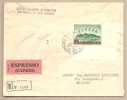 San Marino - Busta Fdc Viaggiata Come Raccomandata Espressa Con Serie Completa: Europa 1961 - Bordo Di Foglio - 1961