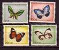 R0426 - NOUVELLE GUINEE NEERLANDAISE Yv N°58/61 ** PAPILLONS - Netherlands New Guinea