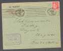 France Ch. MANSOT Pharmacie Nord-Magenta TMS Cancel Paris 35 Rue Du Faub. St. Denis 1948 Cover (2 Scans) - Lettres & Documents