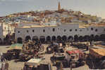 CPSM  ALGERIE  GHARDAIA   Place Du Marché - Ghardaia