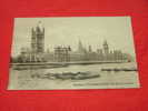 London - Houses Of Parliament From The River  -  1913 - Houses Of Parliament