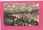 GENEVE (Suisse) . VUE DE GENEVE DEPUIS COLOGNY N° 7081 - Année 1948 - EDITIONS JEAGER GENEVE - Cologny