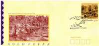 Australia 1990 Gold Fever - New South Wales Washing, Summer Hill Creek PSE First Day - Postal Stationery