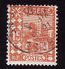 ALGERIE  1926   -  Y&T 39   -  15c  Brun Jaune    -  Oblitéré - Usados