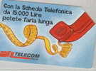 # ITALY 695 Non Misurate Le Parole (31.12.99) 10000   Tres Bon Etat - Public Practical Advertising