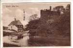 GOOD OLD GERMANY Postcard - Krefeld - Burg Linn - Posted 1930 - Krefeld