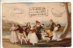 GOOD OLD ART POSTCARD - Fransisco Goya - Blind Man´s Buff - Posted 1923 - Other & Unclassified