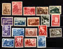 1949  Lénine, Jeunesse, Dimitrov, Sport , Javelot, Saut, Moto, Marche, Yv. 608 / 617DA **, Co - Unused Stamps