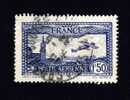 France Poste Aérienne N°6 Oblitéré Avion Survolant Marseille - 1927-1959 Matasellados