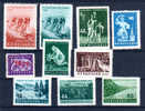 BG** Sport ; Vélo, Basket, Festival Jeunesse à Moscou, Forêt, Tour D’Egypte, Entre 887 - 902** - Unused Stamps