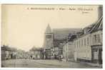 Carte Postale Ancienne Ressons Sur Matz - Place. Eglise - Ressons Sur Matz