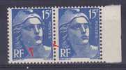 VARIETE  N° YVERT 886 TYPE GANDON  NEUFS LUXES VOIR DESCRIPTIF - Unused Stamps