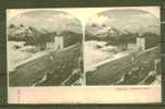 CPA Allemande Stéréo SCHWEIZ Gletscher Partie - Cartoline Stereoscopiche