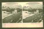 CPA Allemande Stéréo SCHWEIZ Gletscher Partie - Stereoscope Cards