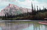 AK Canada, Mount Rundle, Ungelaufen, Um 1910 - Other & Unclassified